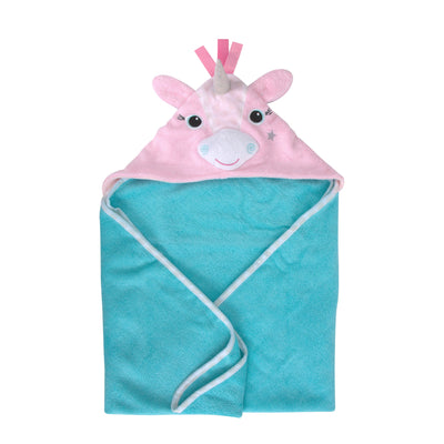 Baby Plush Terry Hooded Bath Towel - Allie Alicorn