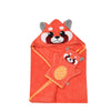 Baby Plush Terry Hooded Bath Towel - Remi the Red Panda