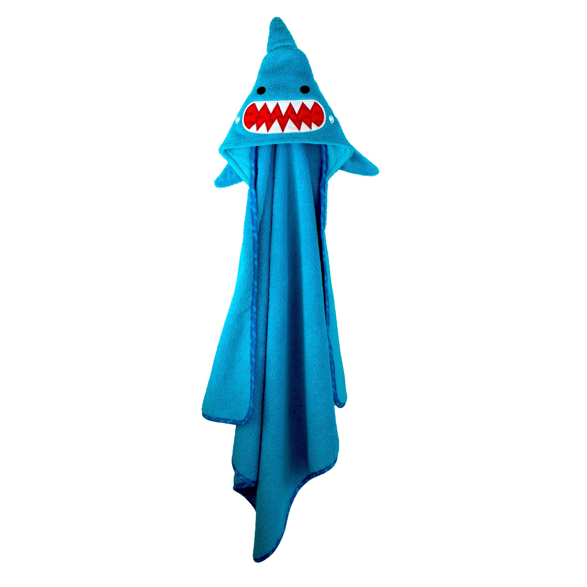 Baby Plush Terry Hooded Bath Towel - Sherman the Shark