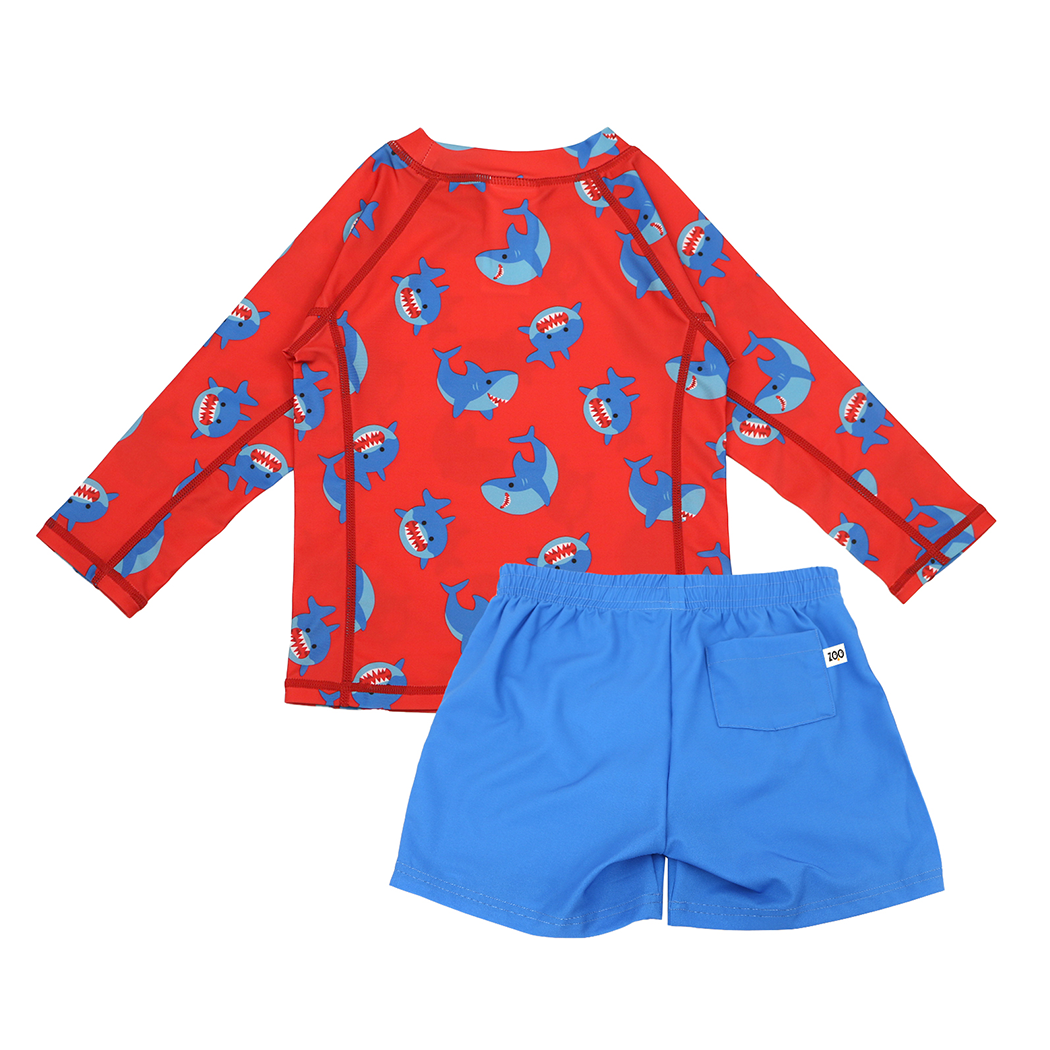 Baby/Toddler Boys Swim Top & Swim Shorts Set - Sherman the Shark