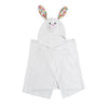 ZOOCCHINI Kids Plush Terry Hooded Bath Towel - Bella the Bunny-5
