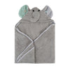 ZOOCCHINI Baby Snow Terry Hooded Bath Towel - Elle the Elephant-2