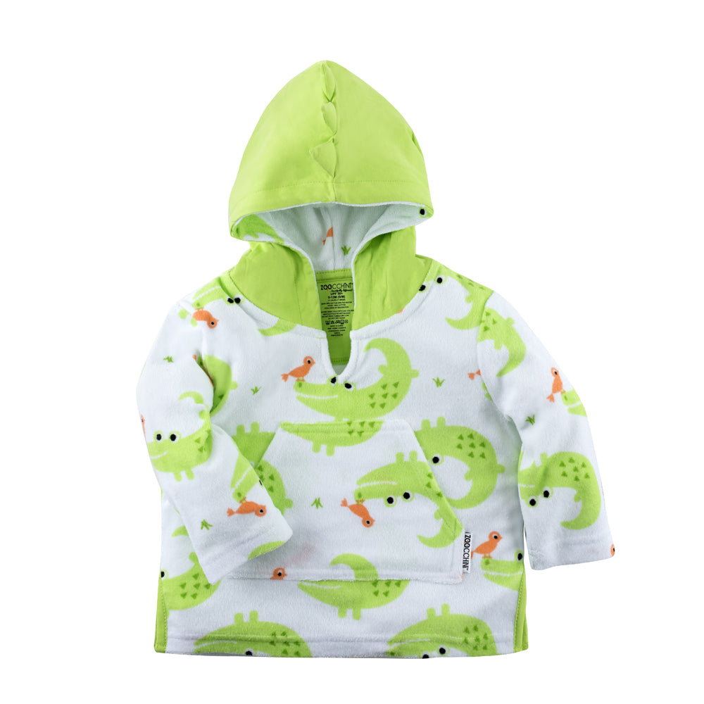 Baby/Toddler Terry Swim Coverup - Aidan the Alligator