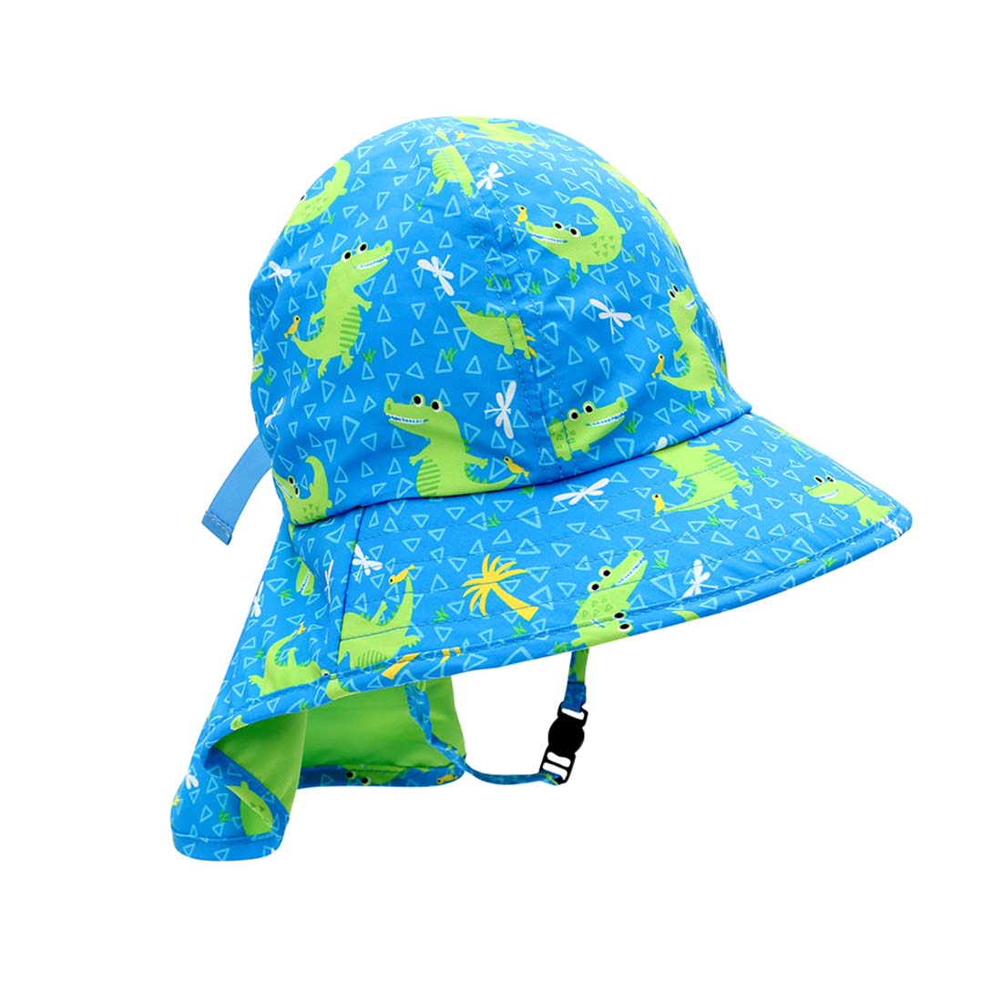 ZOOCCHINI Baby/Toddler Cape Sunhat - Aidan the Alligator
