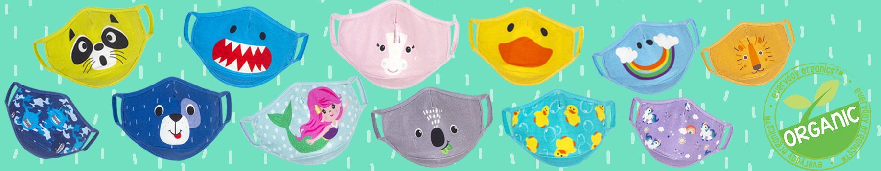 everyday organics™ face masks