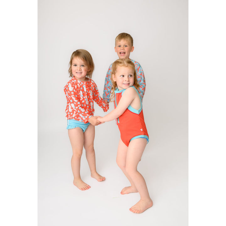 Baby/Toddler Girls Swim Top & Bikini Bottoms Set - Sally the Seahorse