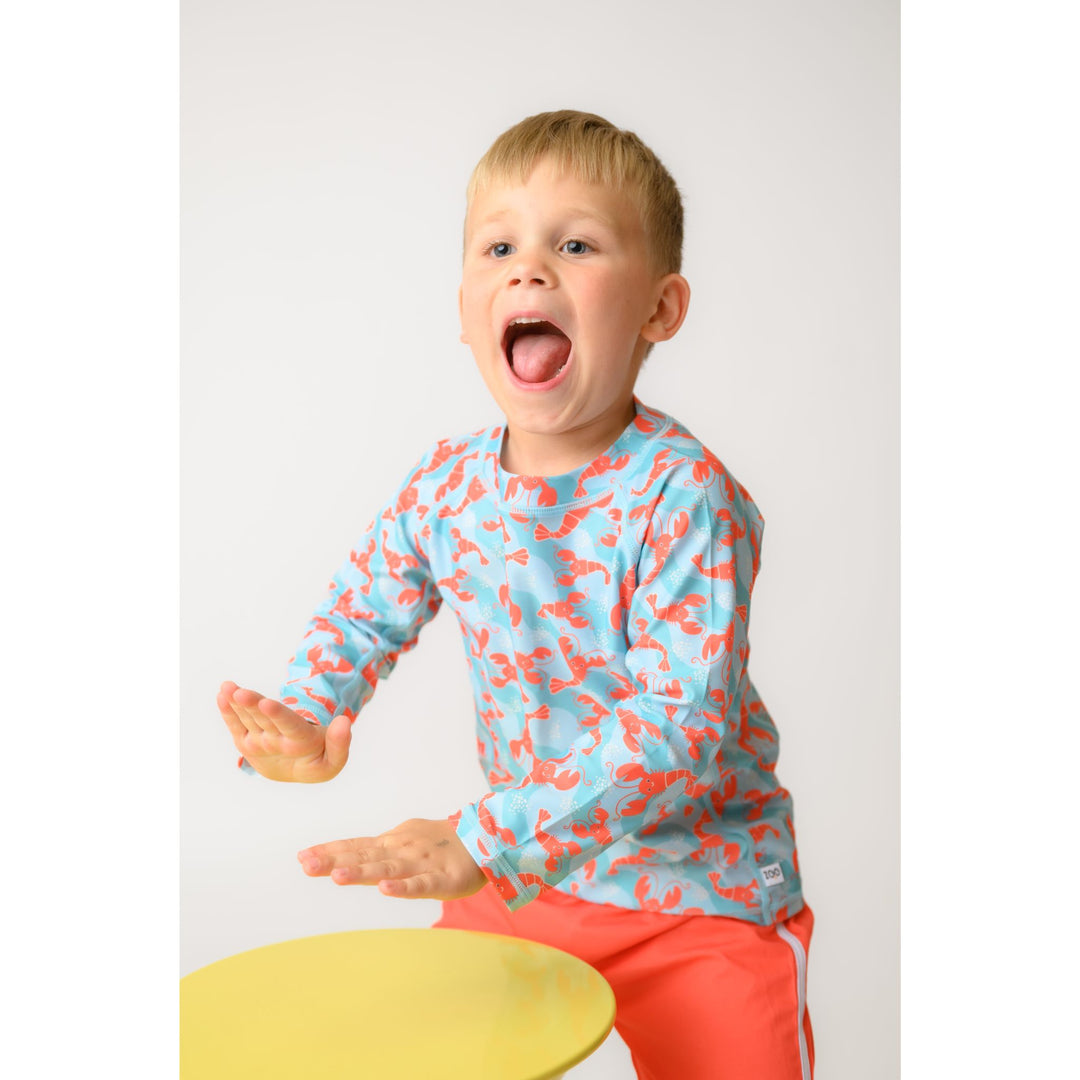 Baby/Toddler Boys Swim Top & Swim Shorts Set - Logan the Lobster
