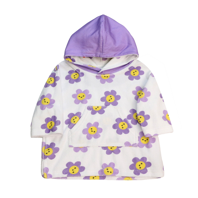 Baby/Toddler Terry Swim Coverup - Daisy