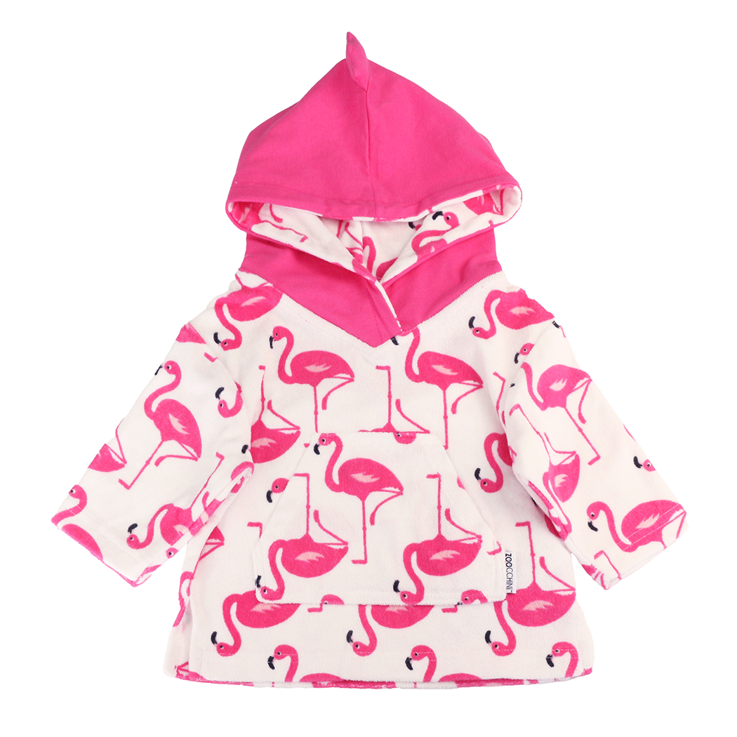 Baby/Toddler Terry Swim Coverup - Franny the Flamingo (New)