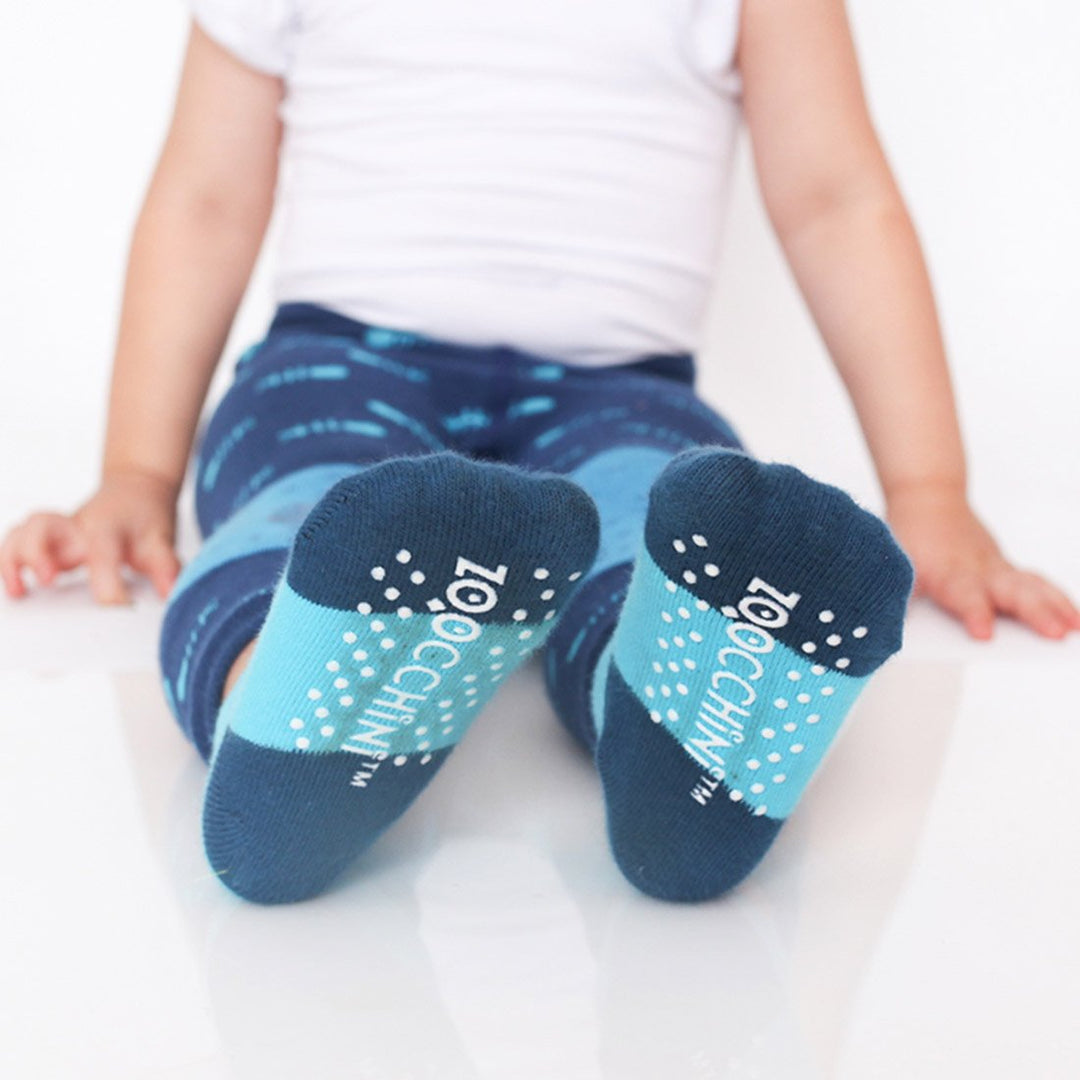 Baby/Toddler Crawler Leggings & Socks Set - Sherman the Shark
