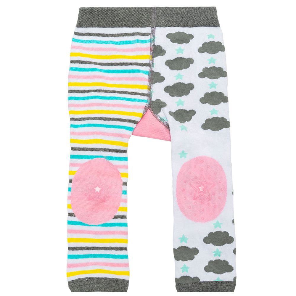 ZOOCCHINI grip easy Comfort Crawler Legging Socks Set Allie the Alicorn