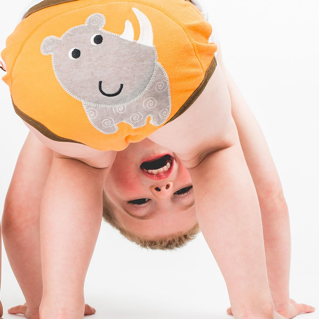 Toddler Organic Potty Training Pants (3-pk) - Safari Friends (Boys)