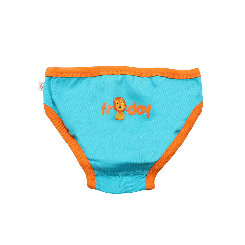 7 Piece Organic Briefs - Days of the Week