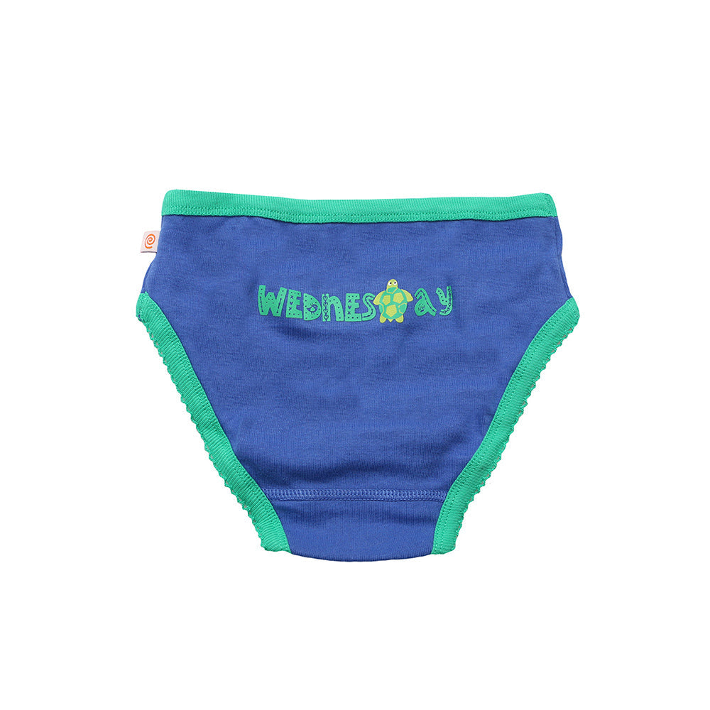7 Piece Organic Pantys - Days of the Week