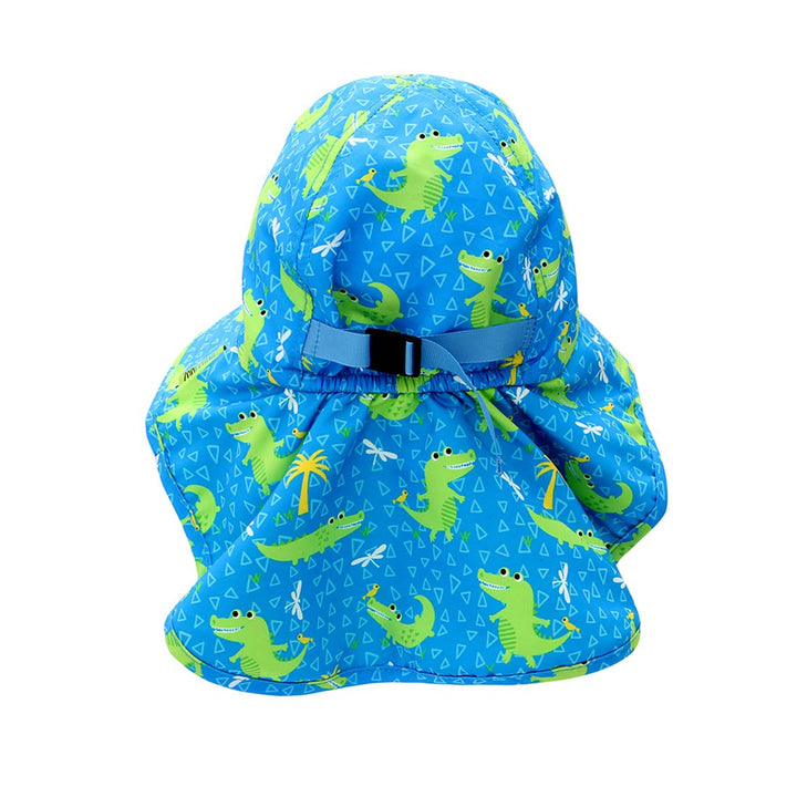 Baby/Toddler Cape Sun Hat - Aidan the Alligator