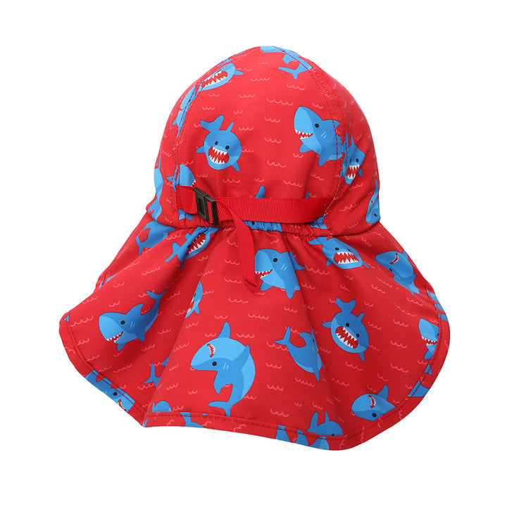 Baby/Toddler Cape Sun Hat - Sherman the Shark