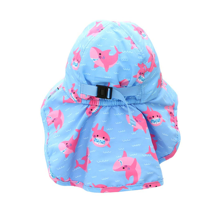 Baby/Toddler Cape Sun Hat - Sophie the Shark