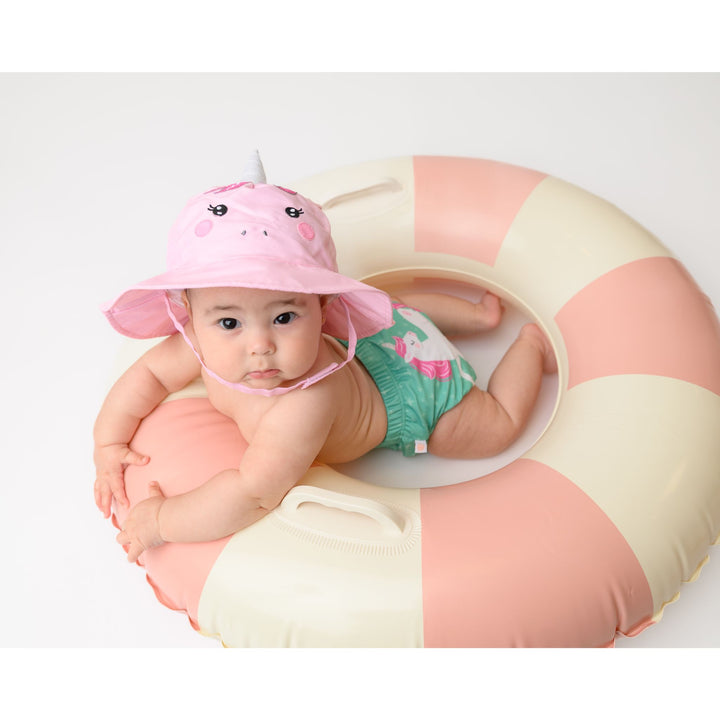 Baby/Toddler Reusable Swim Diaper Set (2 Pcs) - Unity the Unicorn