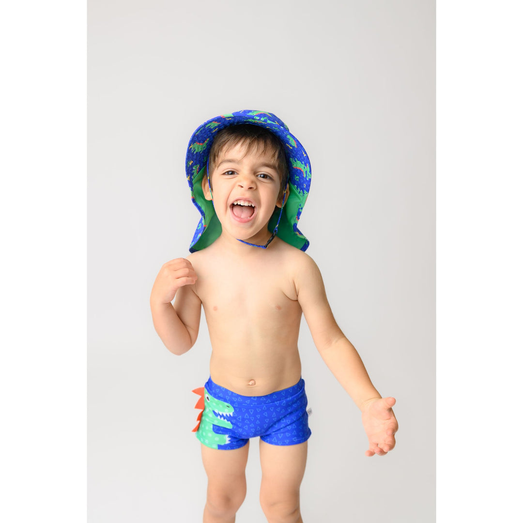 Boys Baby/Toddler Swim Trunk - Devin the Dino