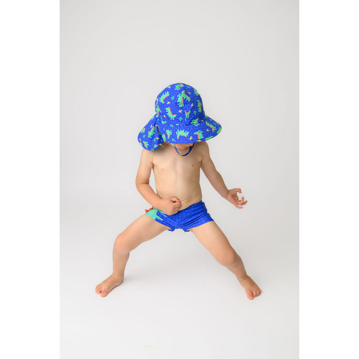 Boys Baby/Toddler Swim Trunk - Devin the Dino
