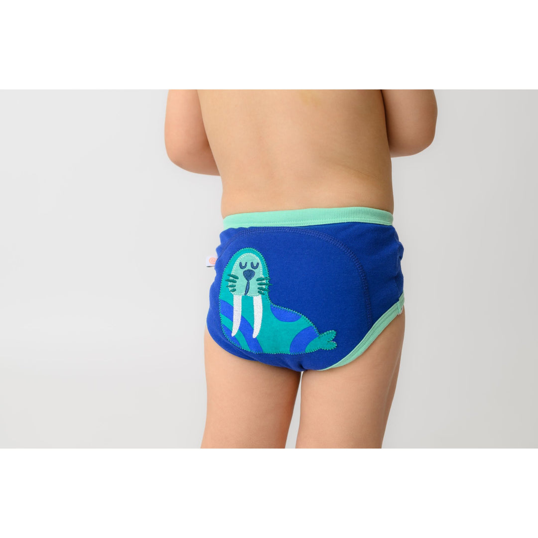 Toddler Organic Potty Training Pants (3-pk) - Sea Crew