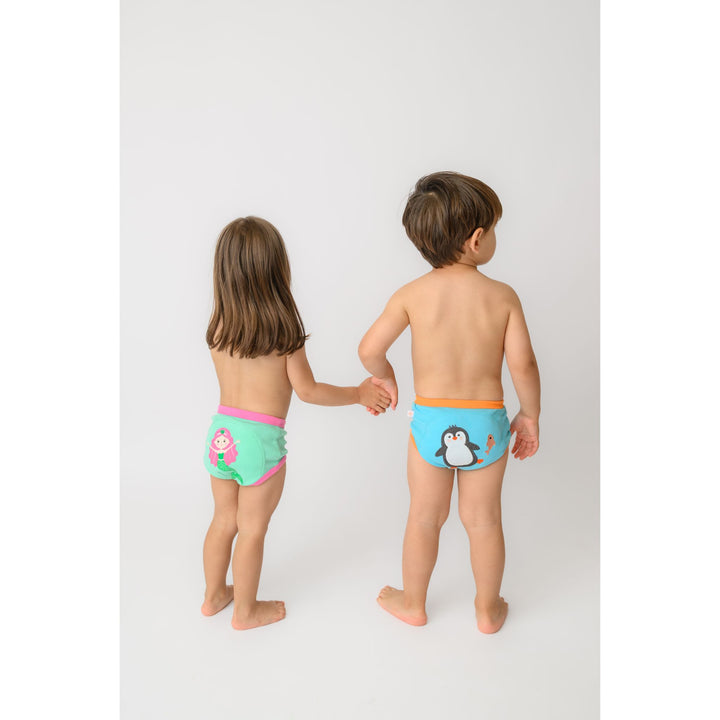 Toddler Organic Potty Training Pants (3-pk) - Mermaids