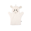 Baby Snow Terry Bath Mitt - Lucky the Lamb