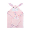 Baby Snow Terry Hooded Bath Towel - Beatrice the Bunny