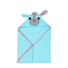 Baby Snow Terry Hooded Bath Towel - Yoko the Yorkie