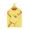 Baby Plush Terry Hooded Bath Towel - Puddles the Duck