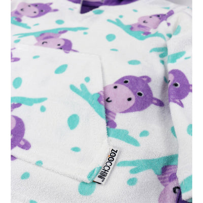 Baby/Toddler Terry Swim Coverup - Harper the Hippo