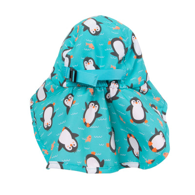 Baby/Toddler Cape Sunhat - Penguin