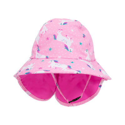 Baby/Toddler Cape Sunhat - Unicorn