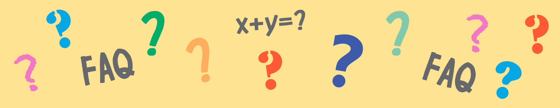 FAQ banner