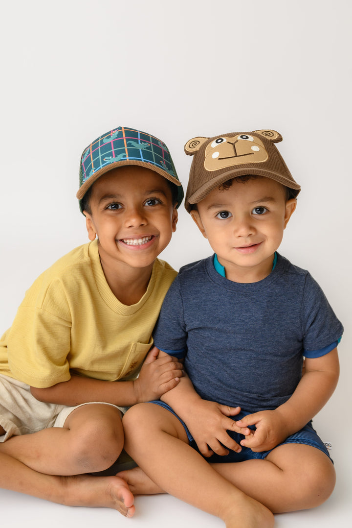 (NEW!) ZOOxFJK Toddler/Kids Printed Ball Cap - Alligator