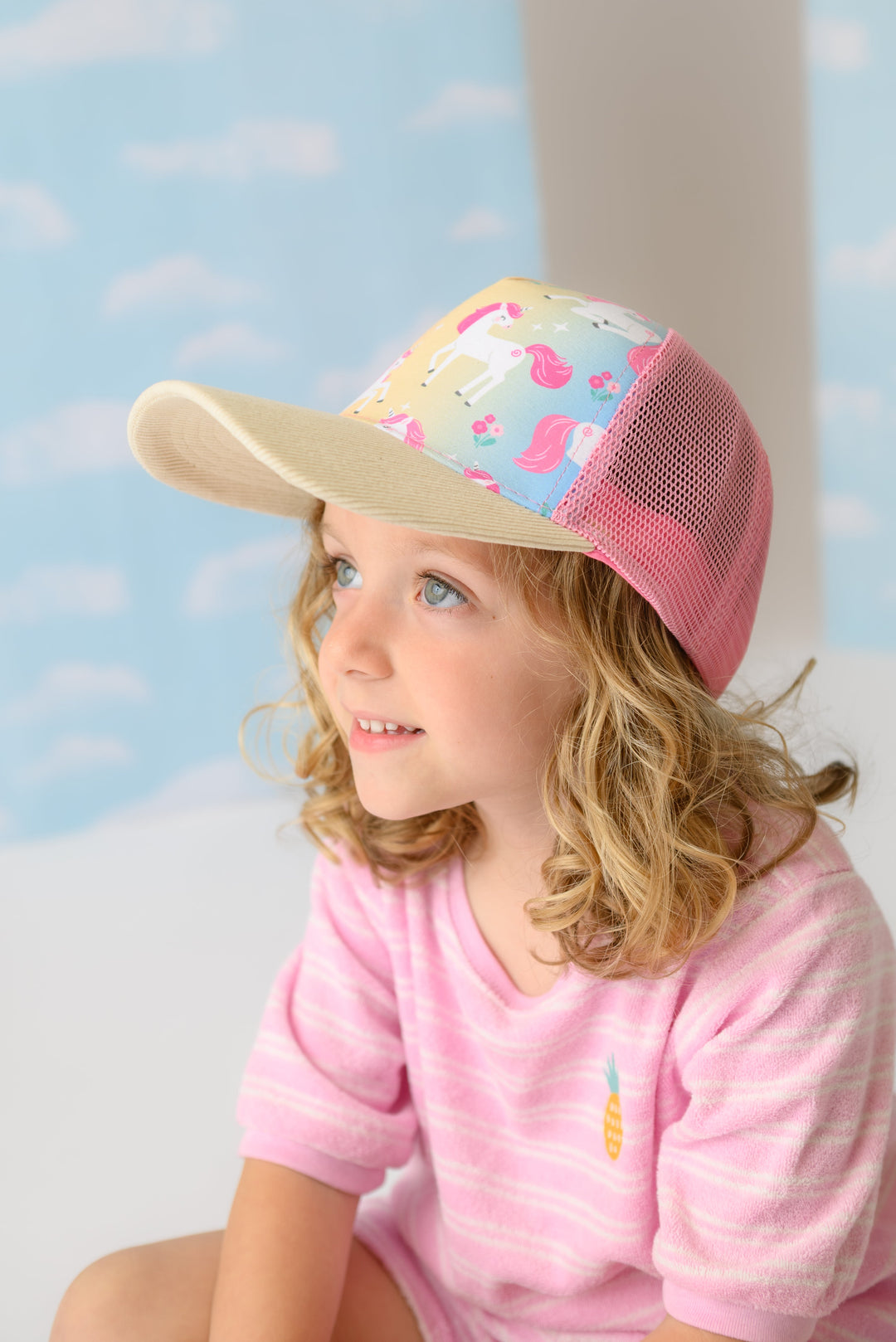 (NEW!) ZOOxFJK Toddler/Kids Printed Ball Cap - Unicorn