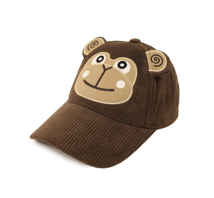 (NEW!) ZOOxFJK Kids 3D Cap - Monkey