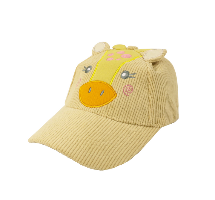 (NEW!) ZOOxFJK Kids 3D Cap - Giraffe