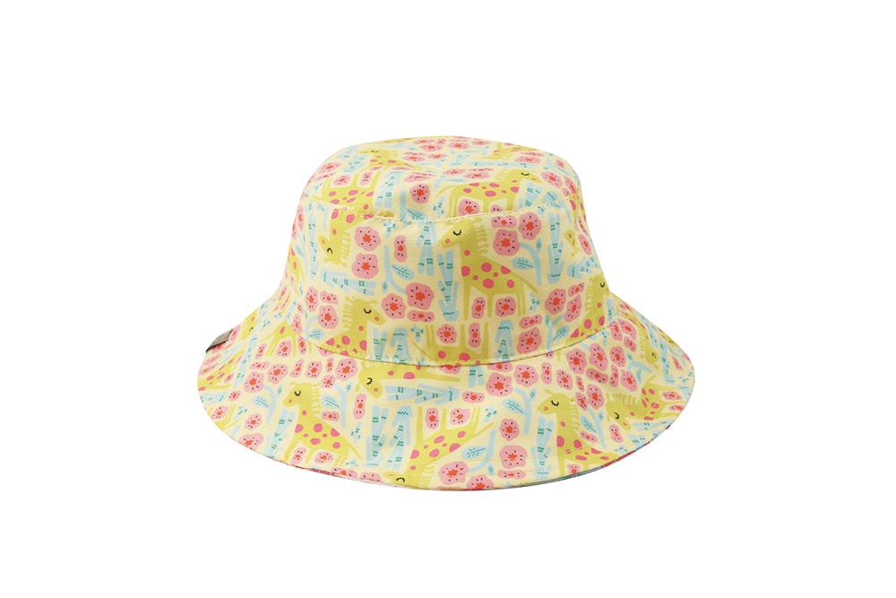 (NEW!) ZOOxFJK Baby/Kids Reversible Patterned Sun Hat - Unicorn | Giraffe
