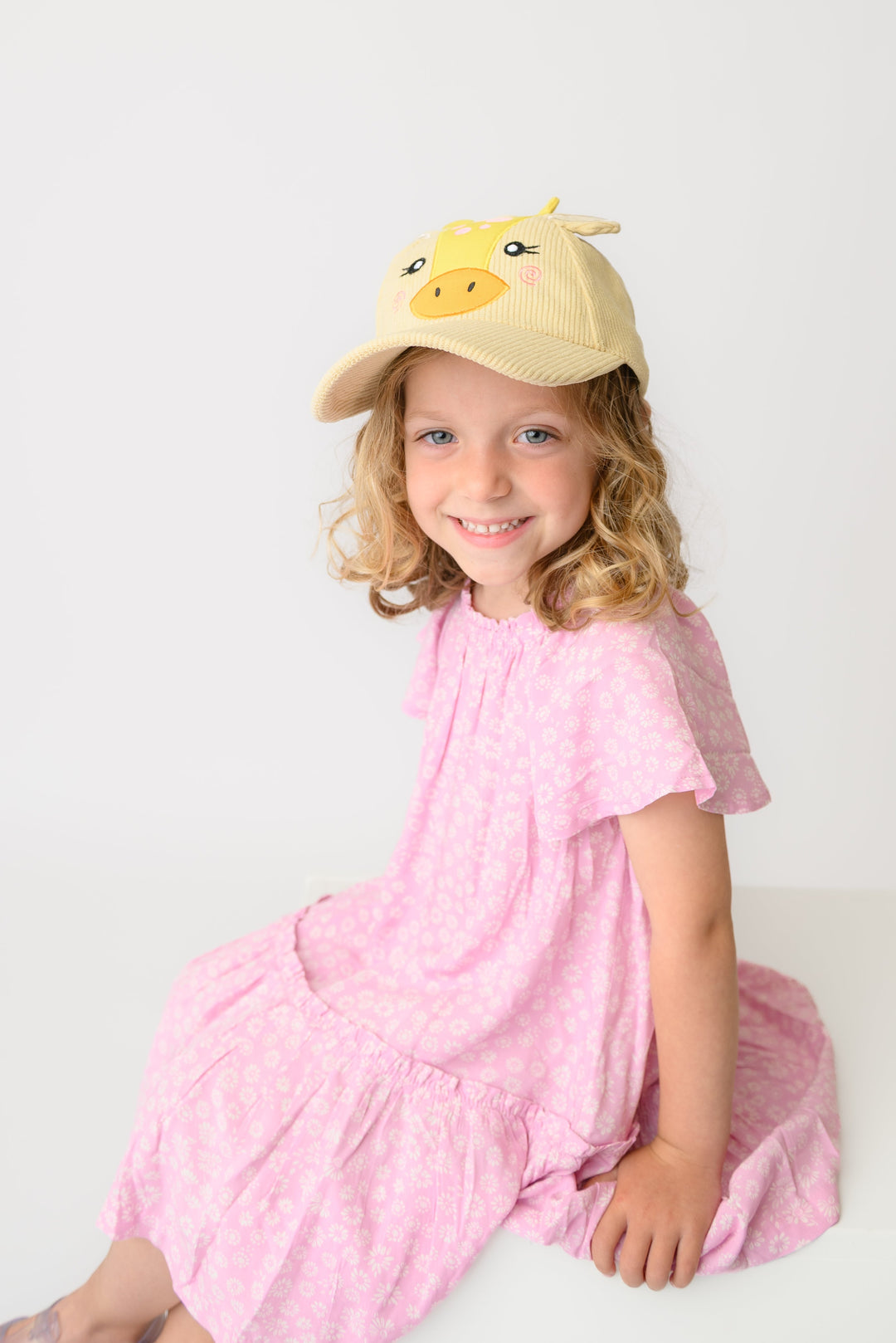 (NEW!) ZOOxFJK Kids 3D Cap - Giraffe