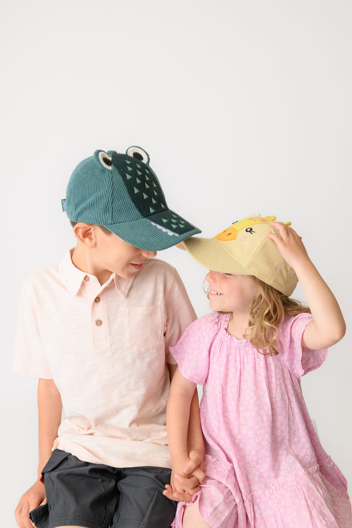 (NEW!) ZOOxFJK Kids 3D Cap - Alligator