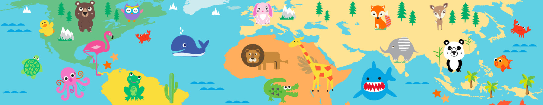 ZOOCCHINI WORLD MAP