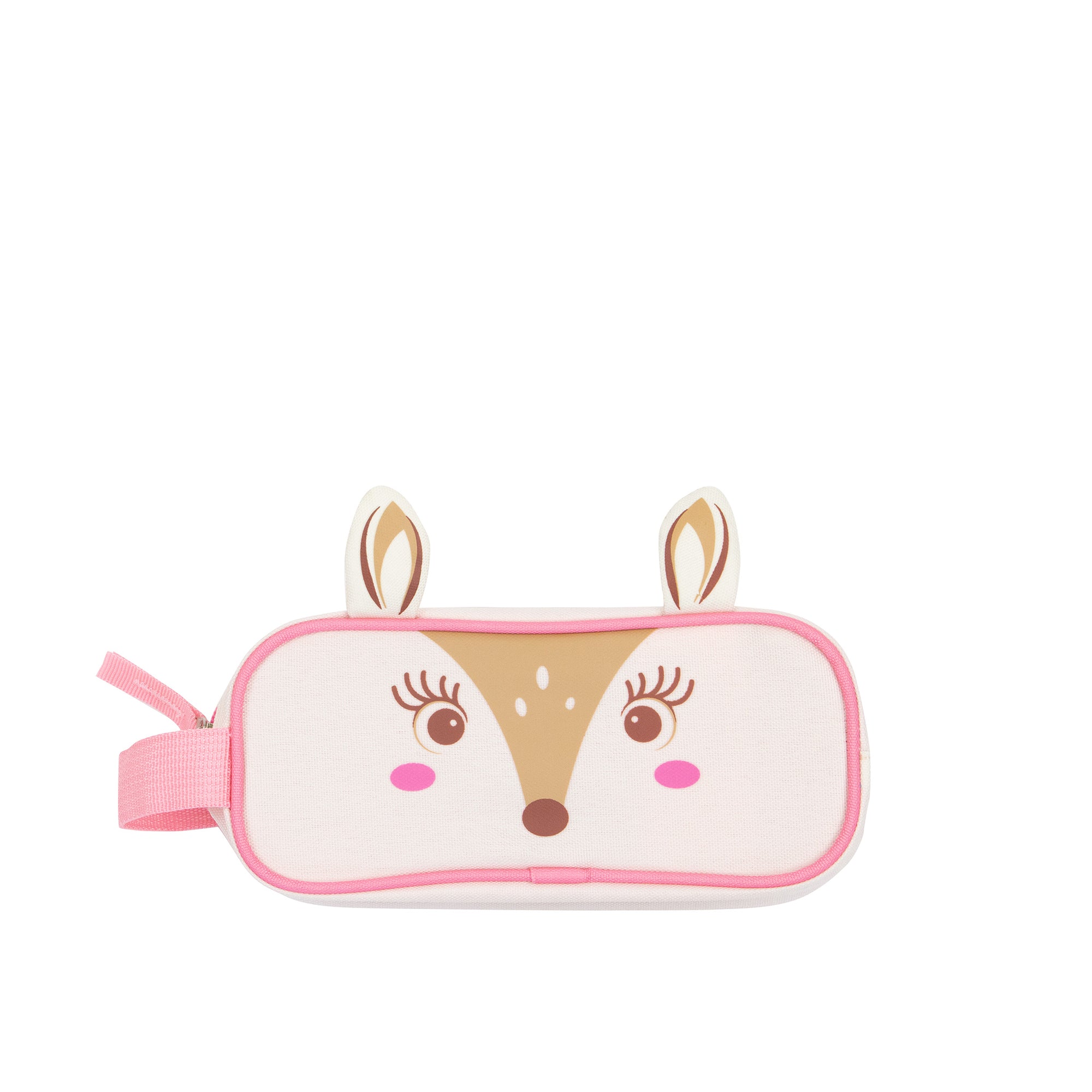 Zoocchini Toddler Kids Pencil Case Pouch Organizer - Fiona The Fawn