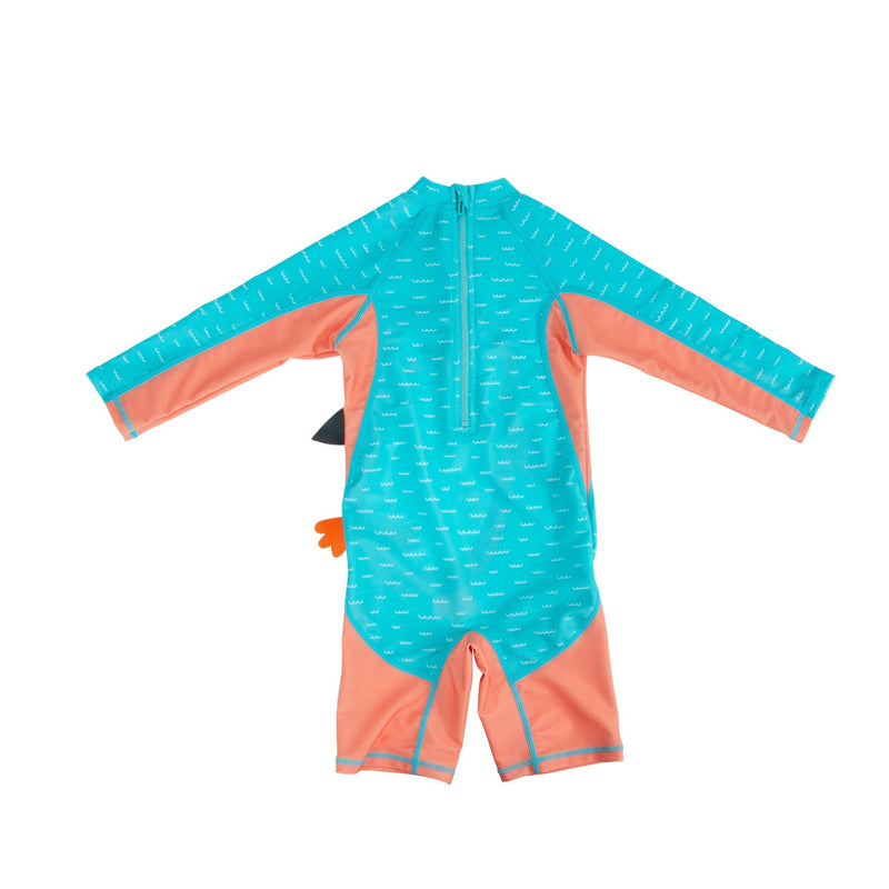 Baby/Toddler Rash Guard One Piece Swimsuit - Penguin