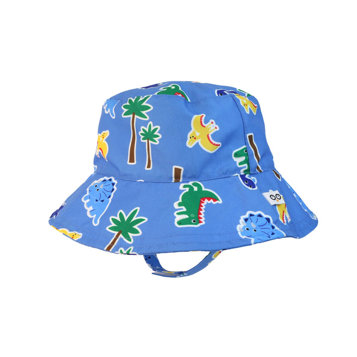 Baby/Toddler Printed Bucket Sun Hat - Devin the Dino & Friends