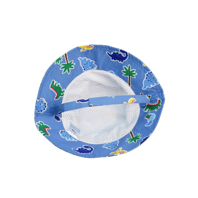 Baby/Toddler Printed Bucket Sun Hat - Devin the Dino & Friends