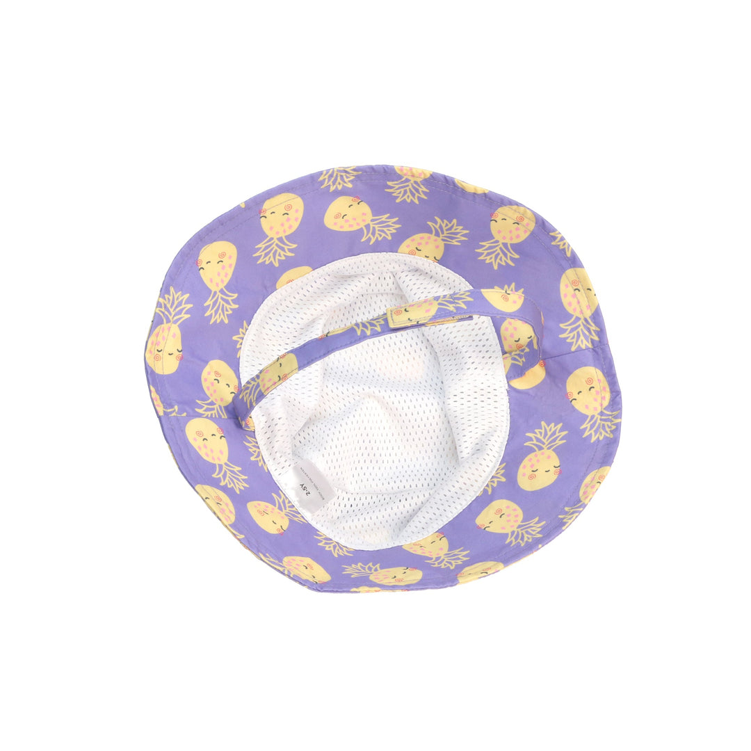 Baby/Toddler Printed Bucket Sun Hat - Pineapple