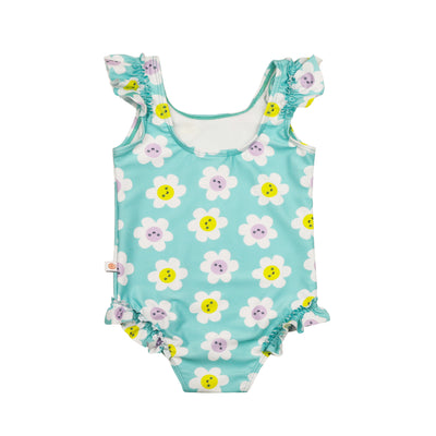 Baby/Toddler Ruffled One Piece Swimsuit - Daisy
