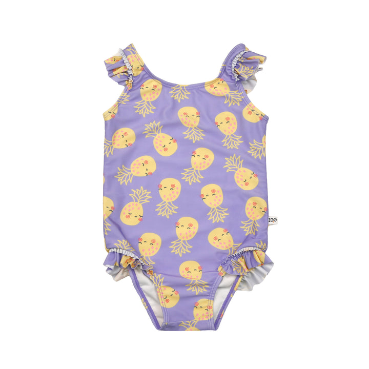 Baby/Toddler Ruffled One Piece Swimsuit - Pineapple