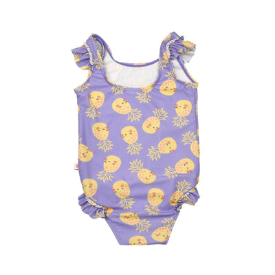 Baby/Toddler Ruffled One Piece Swimsuit - Pineapple